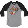 adesivo  hand shocker stickers bomb decal usdm jdm 3/4 Sleeve Shirt