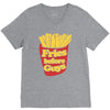fries before guys V-Neck Tee