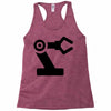 black robot Racerback Tank