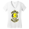 perfect day for mayhem Women's V-Neck T-Shirt