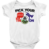 pick your poison Baby Onesie
