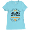 Legends are born in November Ladies Fitted T-Shirt