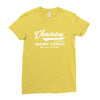 Vandelay industries import Export Original Size 89 Ladies Fitted T-Shirt