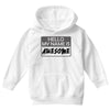 my name is awesome Youth Hoodie
