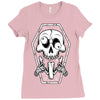 put tongue out Ladies Fitted T-Shirt