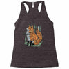 polygon fox graphic Racerback Tank