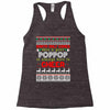 Santa Only Comes Once A Year Pop Pop Is Always Here To Cheer Racerback Tank