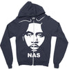nas face Zipper Hoodie