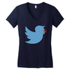 boy bird Women's V-Neck T-Shirt