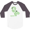 alien believe space sci fi ufo nerd 3/4 Sleeve Shirt