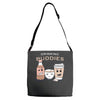 drinking buddies Adjustable Strap Totes