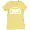 rs racing cup car carrera turbo race tuning Ladies Fitted T-Shirt