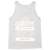 Queens Are Born In January Tank Top