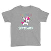 september born unicorns Youth Tee