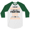 I am Not Super Woman But I'm Fighting Uterine Cancer So Close Enough 3/4 Sleeve Shirt