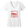 89 nin nintendium 189 Women's V-Neck T-Shirt