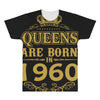 queens are born in 1960 All Over Men's T-shirt