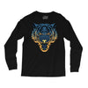 tiger fire Long Sleeve Shirts