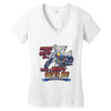 ride free Women's V-Neck T-Shirt