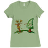 autumn = embarrassment Ladies Fitted T-Shirt