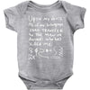 ron swanson's will riddle map parks and recreation Baby Onesie