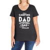 i'm a camping dad Ladies Curvy T-Shirt
