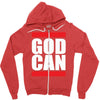 god can Zipper Hoodie