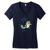 totowho Women's V-Neck T-Shirt