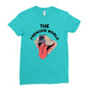 the frenchie world Ladies Fitted T-Shirt