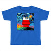 Van Gogh Parody Snoopy Toddler T-shirt
