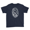praying hands cross mary rock band baseball jersey Youth Tee