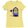 myah myah! Ladies Fitted T-Shirt