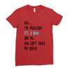 Yes...I'm Pregnant.It's a Boy! And No...You Can't Touch My Belly! Ladies Fitted T-Shirt