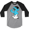 tobias smurf 3/4 Sleeve Shirt