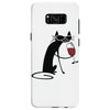 cat and wine Samsung Galaxy S8
