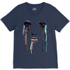 watercolor eyes V-Neck Tee