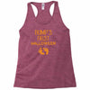 bump's first halloween Racerback Tank