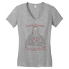 black knight is my champion Women's V-Neck T-Shirt