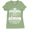 Made In 1997 And Still Awesome Ladies Fitted T-Shirt