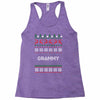 ugly christmas grammy Racerback Tank