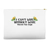 i Can't Live Without Love Vincent Van Gogh Accessory Pouches