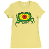 crawling eye monster Ladies Fitted T-Shirt