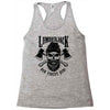 lumberjack skull Racerback Tank