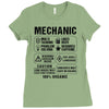 Mechanic Ladies Fitted T-Shirt
