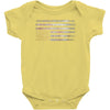 Vintage Usa Flag Baby Onesie