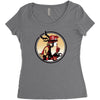 prank girl Women's Triblend Scoop T-shirt