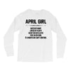 April Girl Hated By Many Long Sleeve Shirts