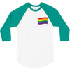 Rainbow Flag 3/4 Sleeve Shirt