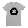 save planet earth Ladies Fitted T-Shirt