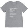 rules for dating my niece V-Neck Tee